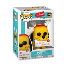 Load image into Gallery viewer, Funko Pop! Disney Holiday: Pluto Figure w/ Protector