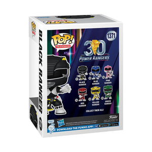 Funko Pop! TV: Mighty Morphin Power Rangers 30th Anniversary - Black Ranger w/ Protector