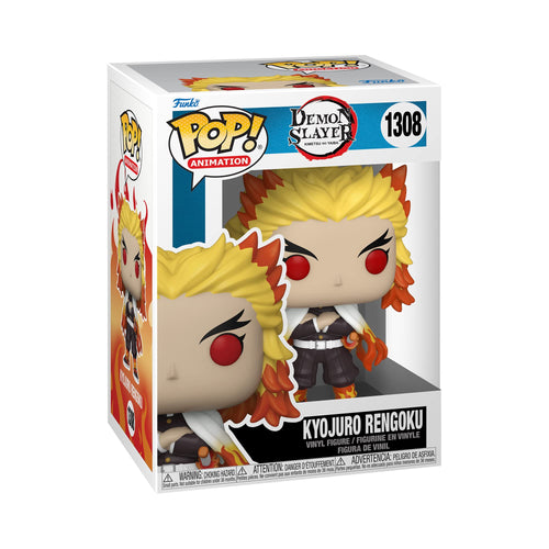 Funko Pop! Animation: Demon Slayer - Kyojuro Rengoku Figure w/ Protector