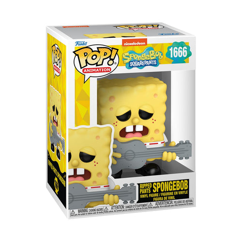 Funko Pop SpongeBob SquarePants 25th Anniversary - Ripped Pants SpongeBob Figure w/ Protector