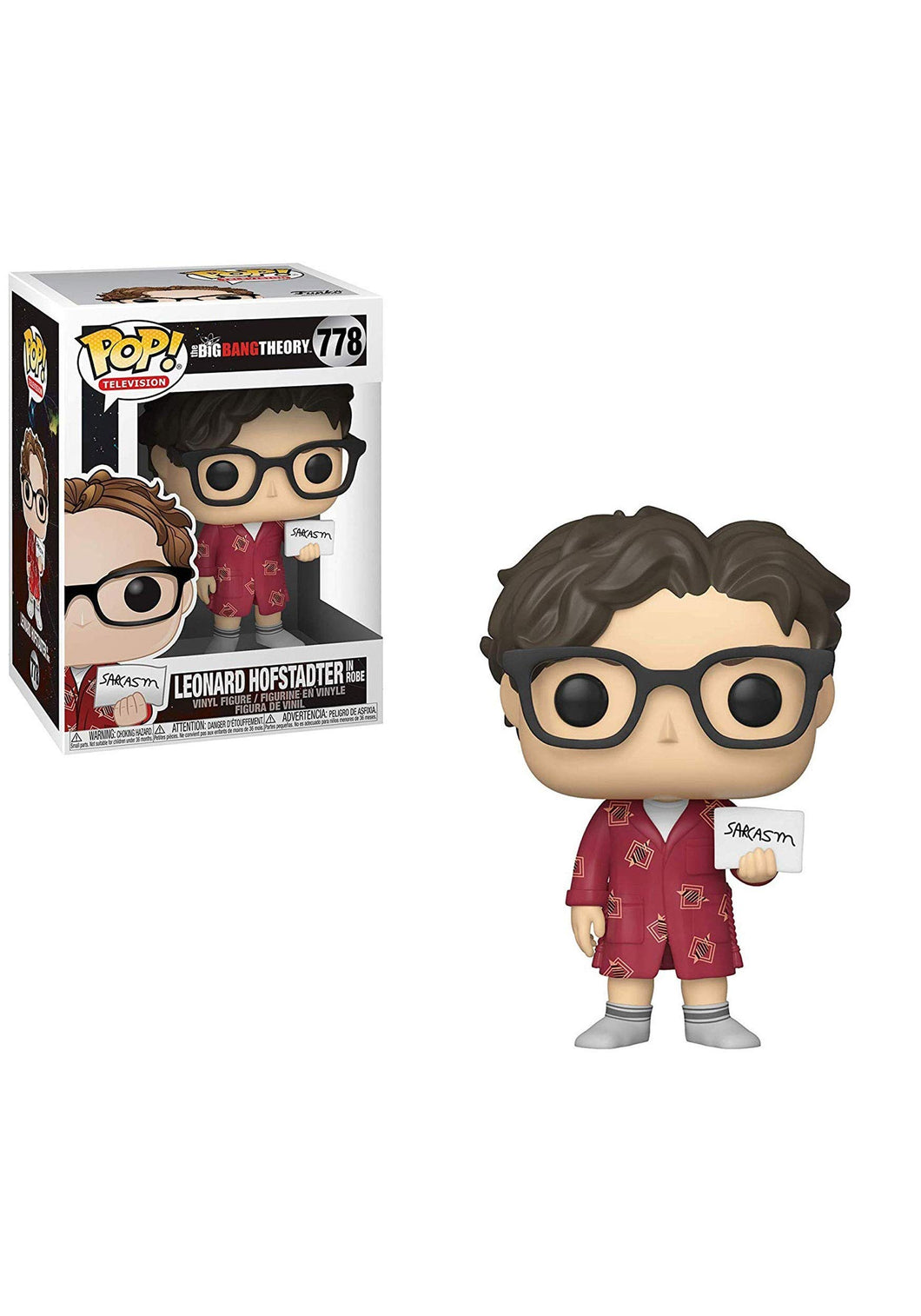 Funko Pop! TV: Big Bang Theory - Leonard Figure w Protector