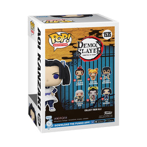 Funko Pop! Animation: Demon Slayer - Aoi Kanzaki Figure w/ Protector