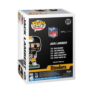 Funko Pop! NFL: Legends - Jack Lambert (Steelers) w/ Protector