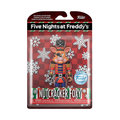 Funko Action Figure: FNAF Five Nights at Freddy's - Nutcracker Foxy (Walmart Exclusive)