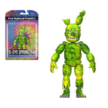 Load image into Gallery viewer, Funko Five Nights at Freddy&#39;s - Springtrap Tie Dye US Exclusive Action Figure Green