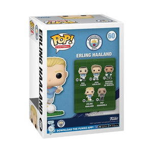Funko Pop! Football: Manchester City - Erling Haaland Figure w/ Protector