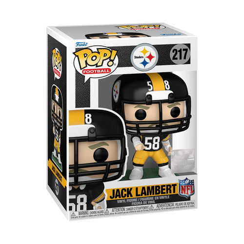Funko Pop! NFL: Legends - Jack Lambert (Steelers) w/ Protector