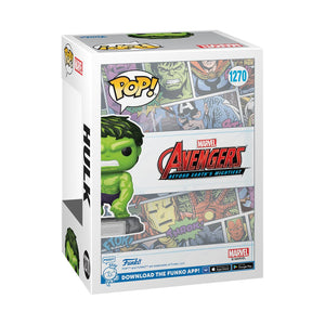 Funko Pop Avengers Earth's Mightiest Heroes - 60th Anniversary, Hulk with Pin