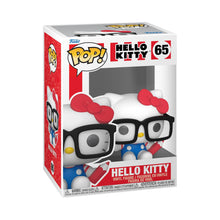 Load image into Gallery viewer, Funko Pop! Sanrio: Hello Kitty - Hello Kitty Nerd Figure w/ Protector