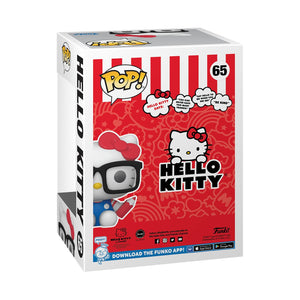 Funko Pop! Sanrio: Hello Kitty - Hello Kitty Nerd Figure w/ Protector