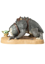 Load image into Gallery viewer, Funko POP Star Wars: The Book of Boba Fett Super Sized Jumbo Figurine Grogu with Rancor