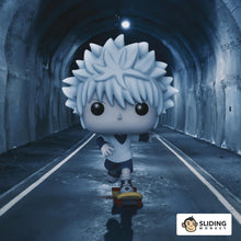 Load image into Gallery viewer, Funko Pop! Animation: Hunter x Hunter - Killua with Skateboard Figure w/ Protector