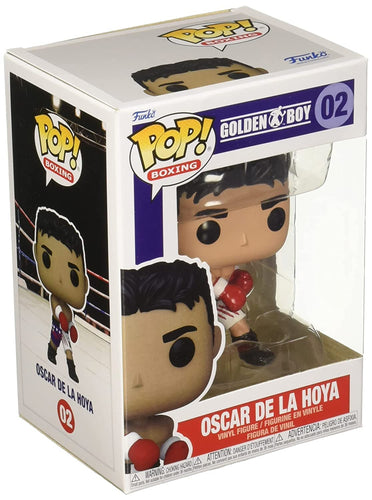 Funko POP Boxing: Oscar De La Hoya Figure w/ Protector