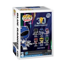 Load image into Gallery viewer, Funko Pop! TV: Mighty Morphin Power Rangers 30th Anniversary - Blue Ranger w/ Protector