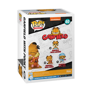 Funko Pop! Comics: Garfield - Garfield with Pooky Figure w/ Protector
