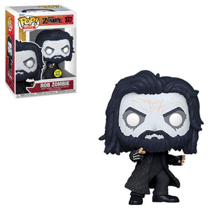 Funko Pop! Rock: Rob Zombie Special Edition Glow in The Dark Exclusive Figure w/ Protector