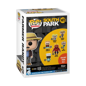 Funko Pop! TV: South Park - Farmer Randy Figure w/ Protector