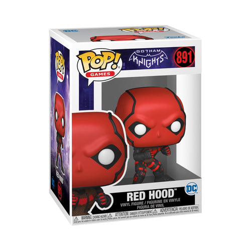 Funko Pop! Games: Gotham Knights - Red Hood Figure w/ Protector