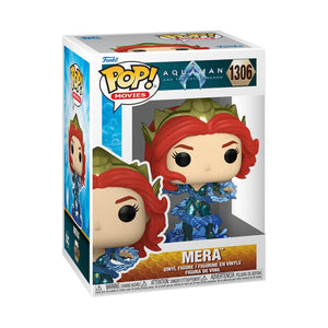 Funko Pop! Movies: Aquaman and The Lost Kingdom - Mera Figure w/ Protector