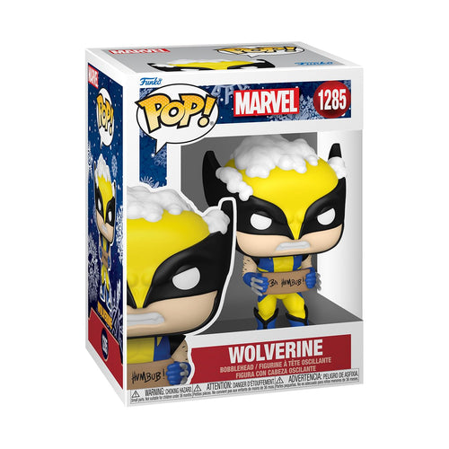 Funko Pop! Marvel Holiday: Wolverine Figure w/ Protector