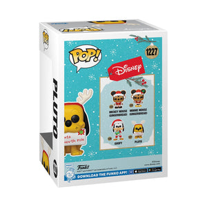 Funko Pop! Disney Holiday: Pluto Figure w/ Protector