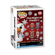 Load image into Gallery viewer, Funko Pop! Games: Five Nights at Freddy&#39;s Holiday - Snow Chica w/ Protector