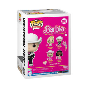 Funko Pop! Movies: Barbie - Western Ken Figure w/ Protector
