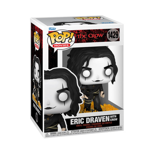 Funko Pop! Movies: The Crow - Eric Draven with Crow Figure w/ Protector
