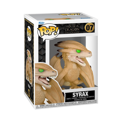 Funko Pop! House of Dragon - Syrax Figure w/ Protector
