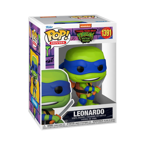 Funko Pop! Movies: Teenage Mutant Ninja Turtles: Mutant Mayhem - Leonardo Figure