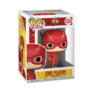 Funko Pop! Movies: DC - The Flash, The Flash Figure w/ Protector