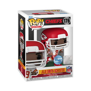 Funko Pop! NFL Series 9 JuJu Smith-Schuster (Kansas City Chiefs) (Away Jersey) Figure w/ Protector