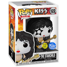 Load image into Gallery viewer, Funko POP! KISS: The Starchild - Glow in The Dark Collectible - Online Exclusive w/ Protector