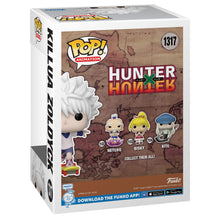 Load image into Gallery viewer, Funko Pop! Animation: Hunter x Hunter - Killua with Skateboard Figure w/ Protector