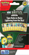 Load image into Gallery viewer, Pokémon TCG: ex Battle Deck (Tapu Koko ex)