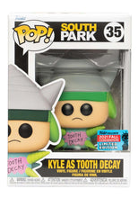 Load image into Gallery viewer, Funko POP! South Park Kyle as Tooth Decay 2021 Fall Convention Figure w/ Protector