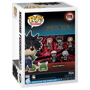 Funko Pop JJK - Megumi Fushiguro with Toads - Jujutsu Kaisen Figure w/ Protector