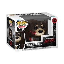 Load image into Gallery viewer, Funko Pop! Movies: Cocaine Bear - Bear with Leg (Bloody) w/ Protector