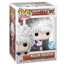 Load image into Gallery viewer, Funko Pop! Animation: Hunter x Hunter - Killua with Skateboard Figure w/ Protector