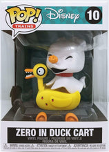 Load image into Gallery viewer, Funko POP! Disney ZERO in DUCK CART Figure #10 w/ Protector