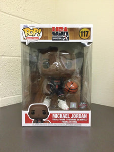 Funko POP! Basketball MICHAEL JORDAN Team USA Jersey Special Ed 10" Figure #117