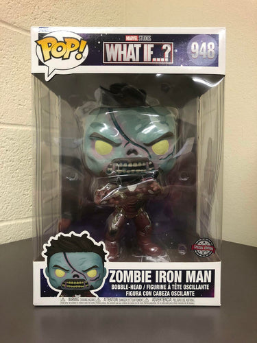 Funko POP! Marvel What If? ZOMBIE IRON MAN Special Edition 10 inch Figure