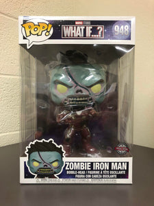Funko POP! Marvel What If? ZOMBIE IRON MAN Special Edition 10 inch Figure