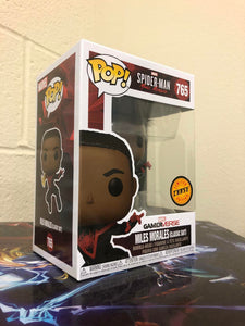 Funko POP! Marvel: Spider-Man: MILES MORALES CHASE Figure #765 w/ Protector