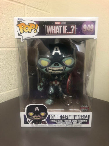Funko POP! What If ZOMBIE CAPTIAN AMERICA 10 inch Special Edition Figure #949