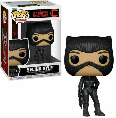 Funko POP! Movies: The Batman SELINA KYLE Figure #1190 DAMAGE BOX