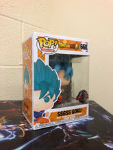 Load image into Gallery viewer, Funko POP! Anime: Dragonball Super SSGSS GOKU Special Edition #668 w/ Protector