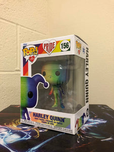 Funko POP! Heroes: Pride HARLEY QUINN Figure #156 w/ Protector