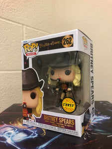 Funko POP! Rocks: BRITNEY SPEARS Circus CHASE Figure #262 w/ Protector