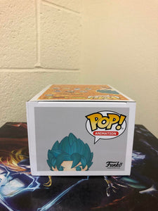 Funko POP! Anime: Dragonball Super SSGSS GOKU Special Edition #668 w/ Protector